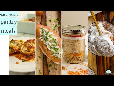 Easy Vegan Pantry Meals