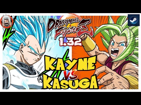 DBFZ Kayne vs Kasuga (VegetaSSB, Gotenks, A18) Vs (Kefla, A21LC, A18)