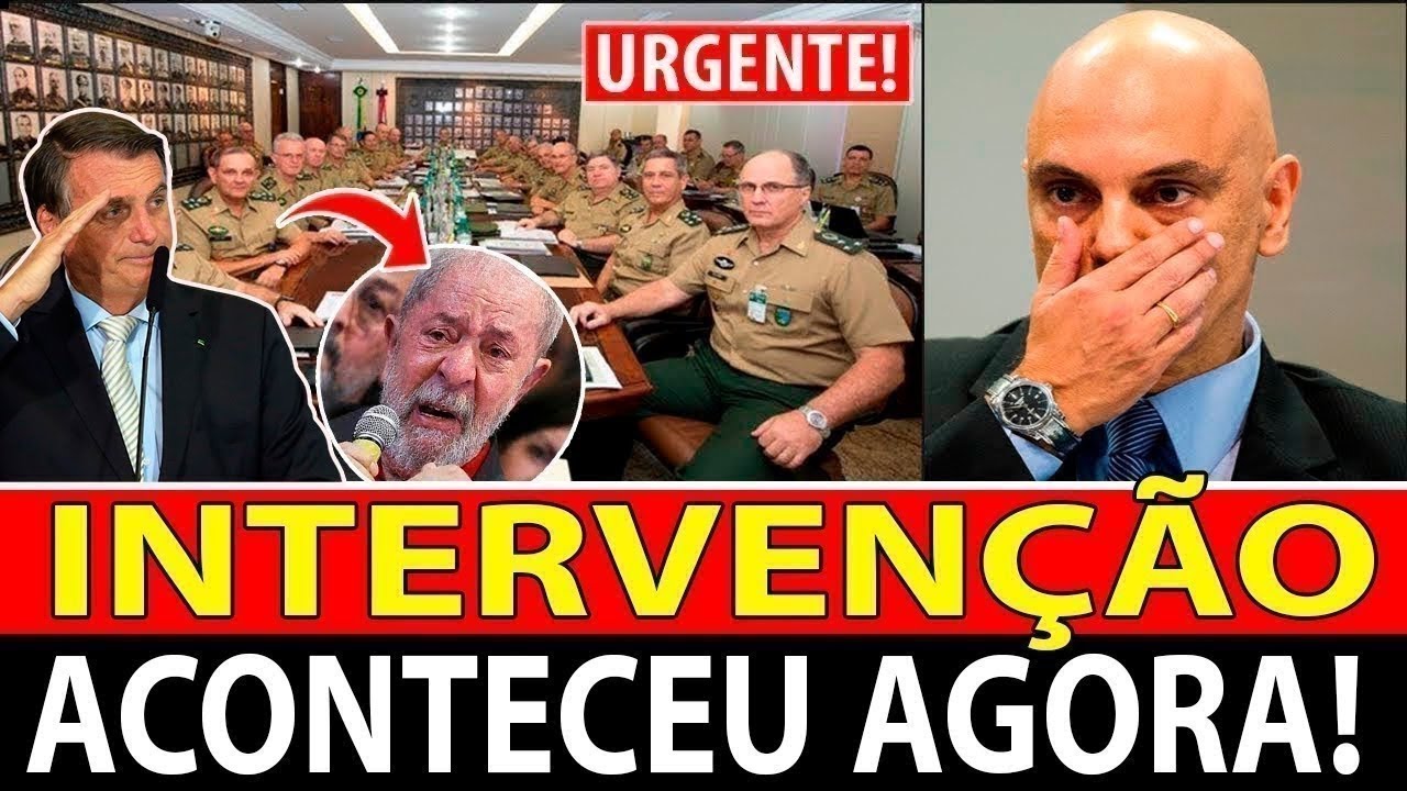 LIVE - LULA FORA! BOLSONARO VOLTA A PRESIDENCIA!