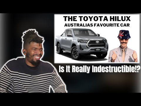 AMERICAN REACTS TO The Toyota Hilux: Australia's Favourite Car