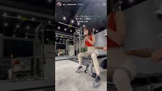 インスタ美女(@np._.bodymake) トレーニング動画 #shorts
