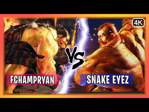 E.Honda (FChampryan) Vs Zangief (Snake Eyez) -  Street Fighter 6 🔥sf6🔥
