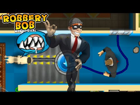 Robbery Bob 2 - Agent Costume gameplay using Toxic donut #17