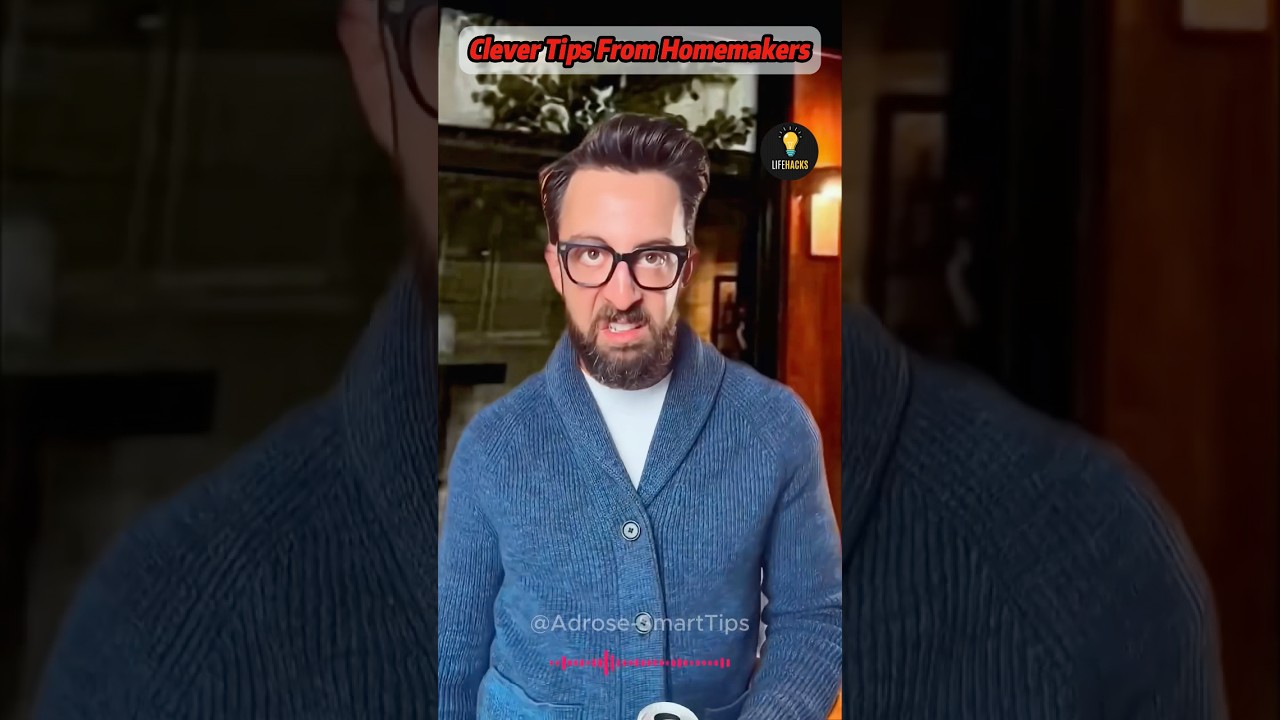 Clever tips from homemakers .p016 #adamrose #lifehacks #tipsandtricks #tools4life #shotsvideo
