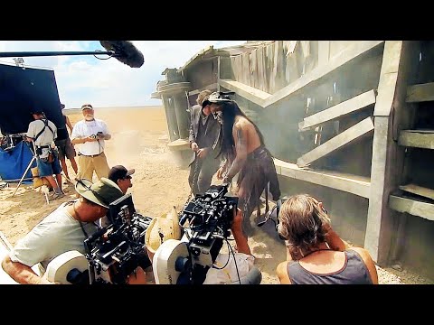 THE LONE RANGER Behind The Scenes #2 (2013) Johnny Depp