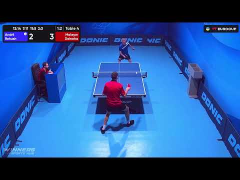 09:55 Andrii Rehush  - Maksym Deineha 13.09.2023 TT Euro.Cup Ukraine Master. TABLE 4
