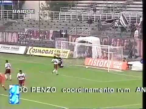 Serie B 1998/99 05 Ravenna - Reggina 1-1 gol Rai