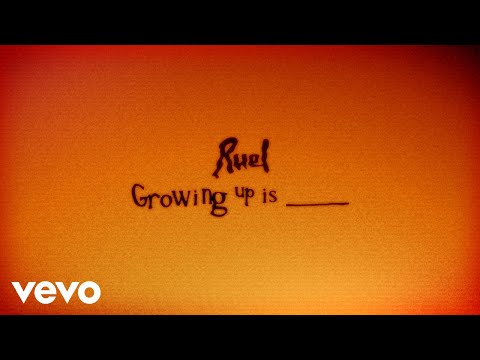 Ruel - GROWING UP IS _____ (Lyric Video)