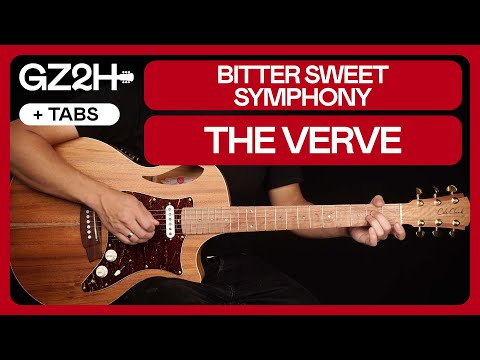Bitter Sweet Symphony Guitar Tutorial The Verve Guitar Lesson |Chords + Lead + Looping|