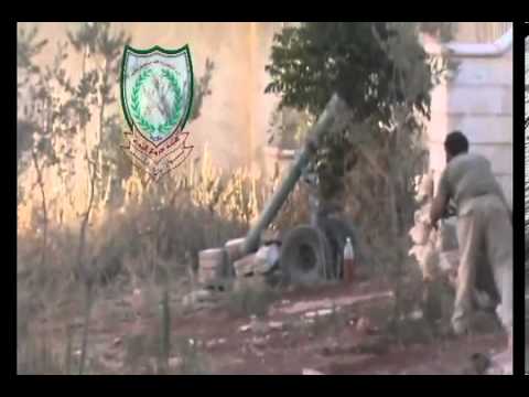 استهداف تجمعات قوات النظام في حي الراشدين بواسطة هاون 120 من قبل لواء درع ادلب