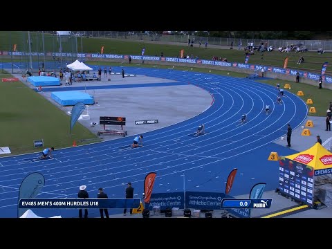 U18 Men 400m Hurdles Final 2022 Australian Track & Field Championships