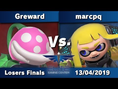 [Elite Gaming Center #04] Greward (Planta Piraña) vs marcpq (Inkling) SSBU Losers Finals