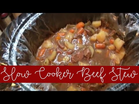 CROCKTOBER: SLOW COOKER BEEF STEW