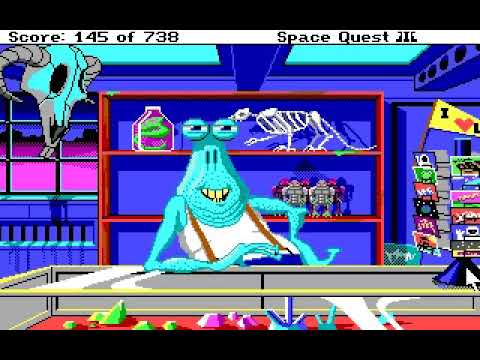 Space Quest III - Fester's World O' Wonders (Tandy)