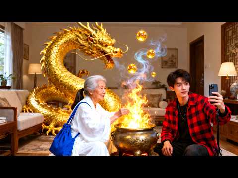 I sheltered a lost granny—she’s a living deity! Live streams prove it, all call me “Immortal Great-G