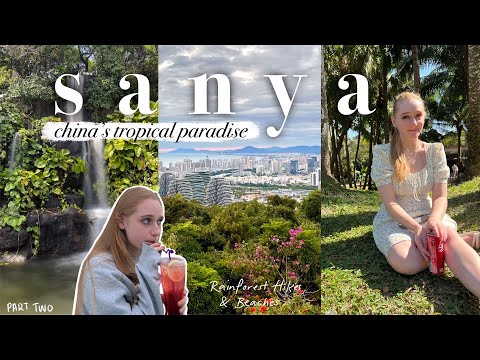 China’s Tropical Paradise: Sanya (Rainforests, Beaches + More!) 🌴 #china #travelvlog #hainan