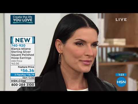 HSN | Bianca Milano Sterling Silver Jewelry 01.05.2021 - 01 PM