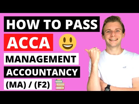 ⭐️ HOW TO PASS ACCA MANAGEMENT ACCOUNTANCY MA/F2 TOP TIPS! ⭐️| How To Pass ACCA Exams | ACCA MA & F2