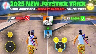 Joystick Fast Movement In Pubg Mobile • All 2025🔥 Joystick Issues Fixed | Joystick Perfect Sprint✔️