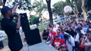 KINGS RECORDS PRESENTS CORMEGA LIVE  in SANGER CA 6-30-13  @ &quot;ELEMENTS IN THE PARK&quot;