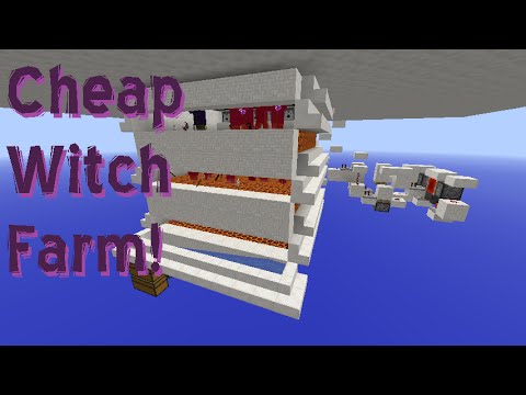 Rays Works - Cheap Witch Farm! | Minecraft (CHECK description)