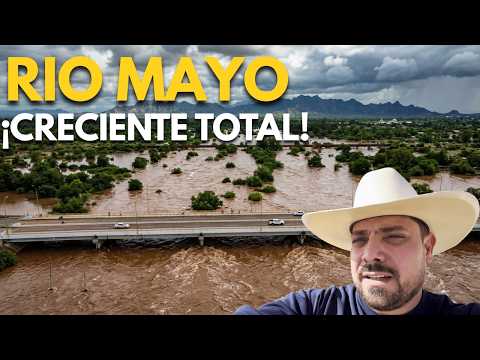 ¡Vuelve a la Vida! Tenía Años sin Verse Así: El Río Mayo Desbordado tras las Lluvias