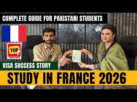 Bachelors in France | Pakistani Student VISA Success Story | Study in France Without IELTS 2026
