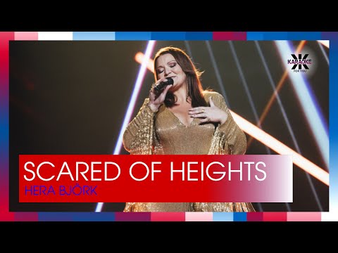 Scared of heights - Hera Björk - KARAOKE (with backing vocals)
