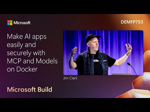 Make AI apps easily and securely with MCP and Models on Docker | DEMFP793