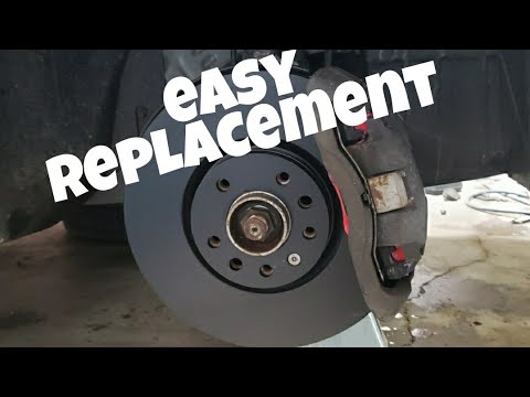 How to replace the front brakes on your Saab 9-3 Sport Sedan - 2004-2011 -- 314 MM Specific