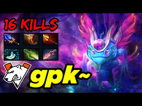 gpk~ - PUCK MID 16 KILLS - DOTA 2 PRO PLAYER GAMEPLAY