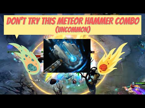 METEOR HAMMER SETUP COMBO IN UNCOMMON HERO | DOTA 2 GUIDE | DOTA 2 MEME BUILD