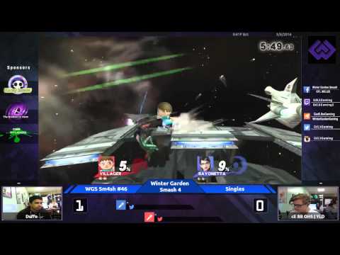 Winter Garden Smash 4 Weekly #46 - Duffo (Little Mac, Bayonetta) vs Yld (Villager)
