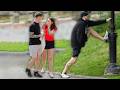 SQUEEEZE Funny FART Prank In New York City