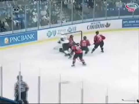 Keven Veilleux Highlight Reel Goal 11/11/09