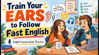 Train Your Ears to Follow Fast English | Easy English Podcast (A2–B1)