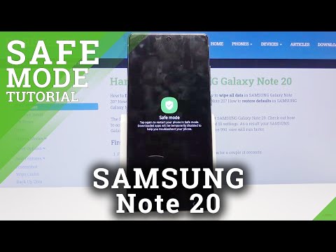 Safe Mode in SAMSUNG Galaxy Note 20 – How to Enter Diagnostic Mode