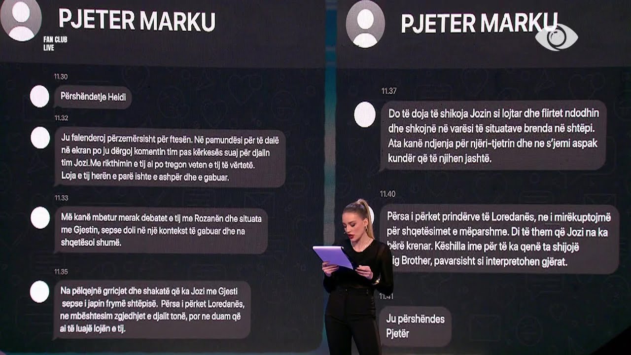 Flirtet ndodhin dhe shkojnë..., babai i Jozit, dy fjalë për Loredanën - Fan Club