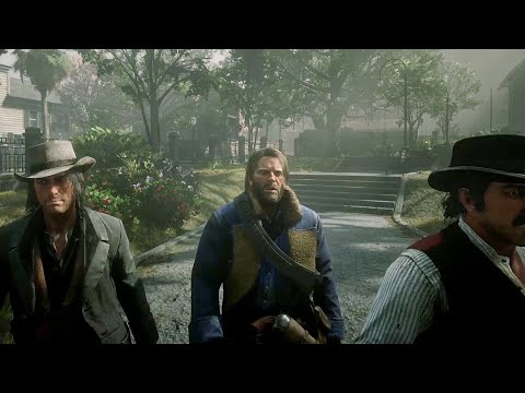 I hate Dutch but he was so badass in this scene that even John & Arthur are left in disbelief