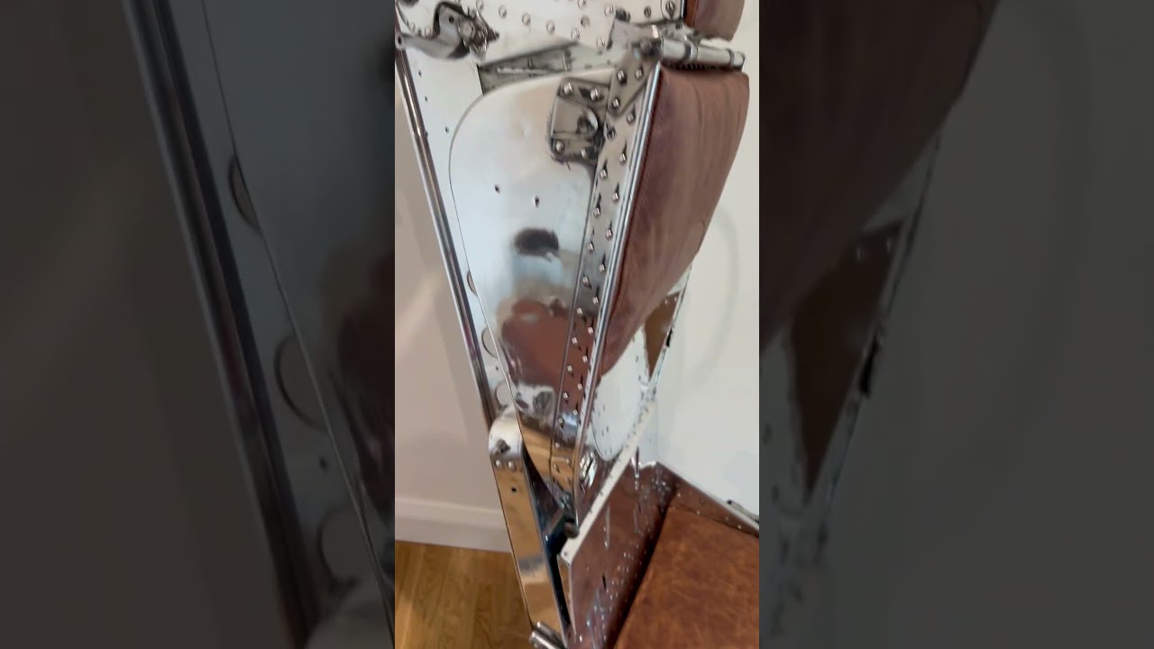 Aviation & Binoculars - Martin Baker Bomber polished ejection seat