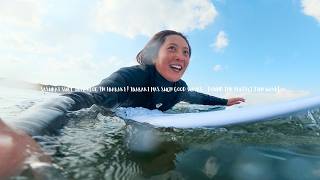 やっぱり茨城の波っていいよね、大好きなファンウェーブ見つけました。