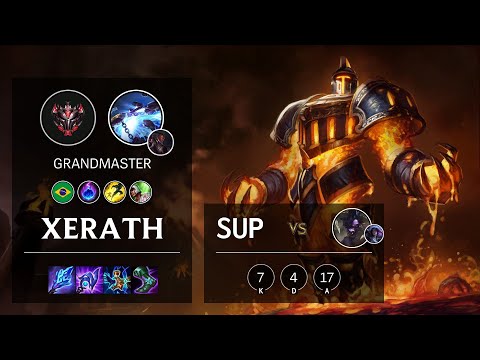 Xerath Support vs Alistar - BR Grandmaster Patch 11.5