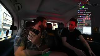 HasanAbi & Austin London IRL Discuss Fake Taxi in a Cab