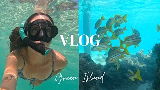 Swimming Green Island Cairns Queensland | Solo Female Travel Australia