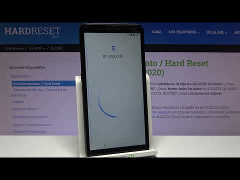 First time turning on your Alcatel 1B - setting up your Alcatel for the first time