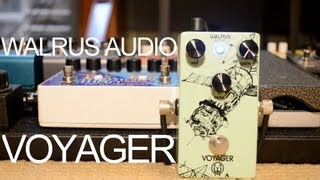 Video thumbnail for Walrus Audio Voyager overdrive pedal demo by andy othling