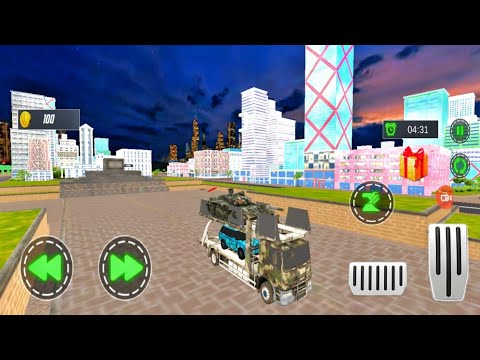 US  Military Vehicle Transport Truck| Army Transport Simulator| Android Gameplay