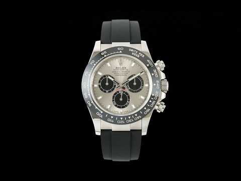 Rolex - Daytona 116519LN 40mm SS/RU Grey/Blk UFO SH-TW4130 Free Sprung