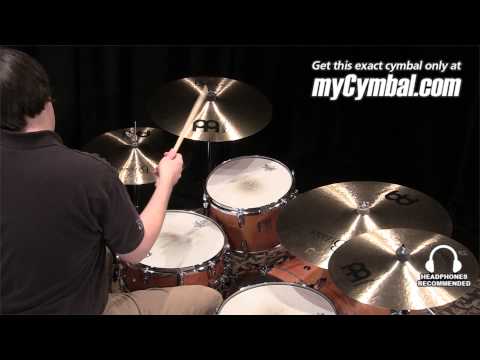 Meinl 18" Byzance Traditional Medium Thin Crash Cymbal (B18MTC-1030813BB)