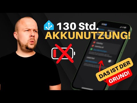 Warum die Home Assistant App so viel Akku 🪫 ziehen kann 😳